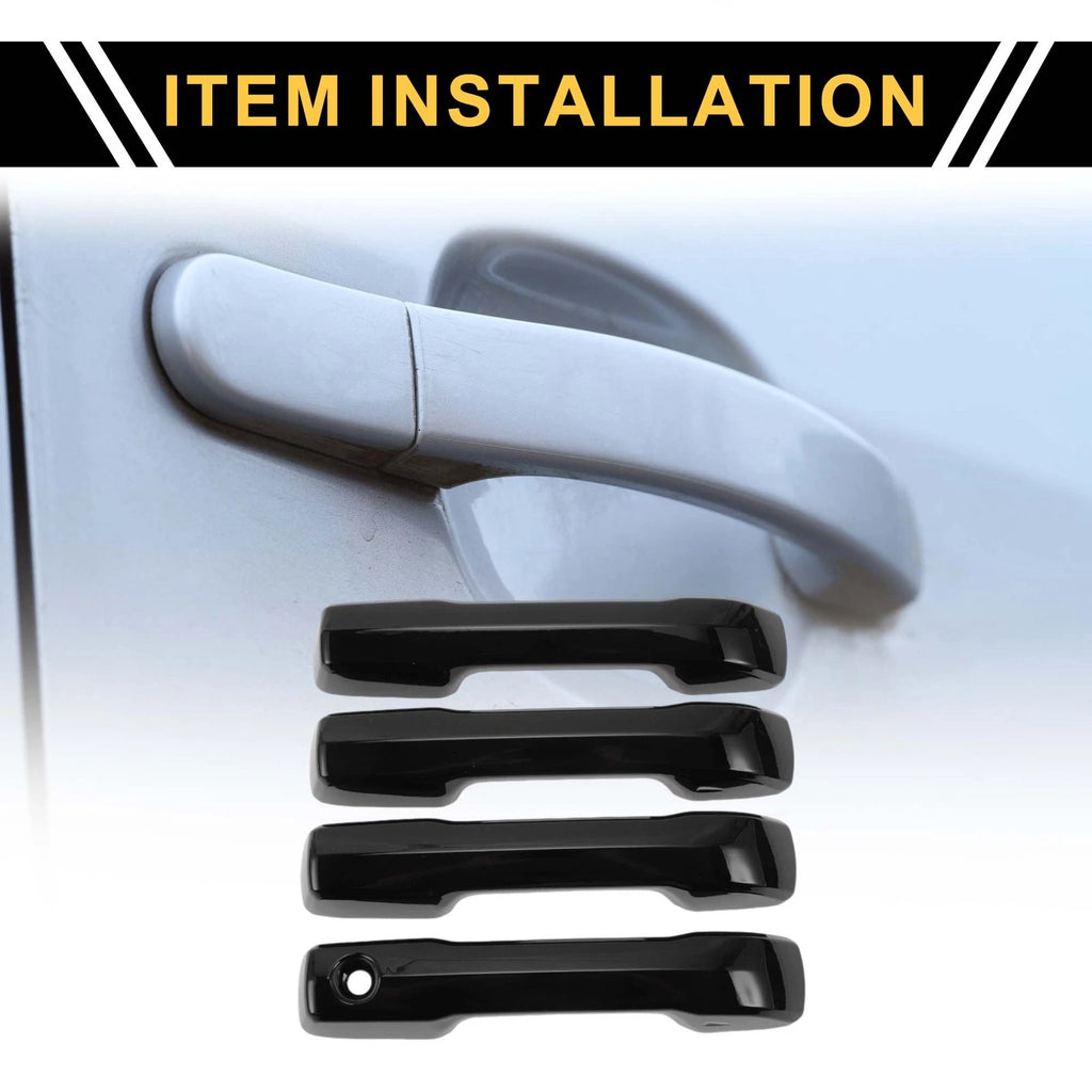 Door Handle Covers Front Set Replacement for Toyota Tundra (2022–2024)