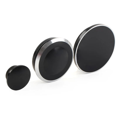 Frame Hole Caps Cover Plug Kit for BMW R Nine T (2014–2023) Black