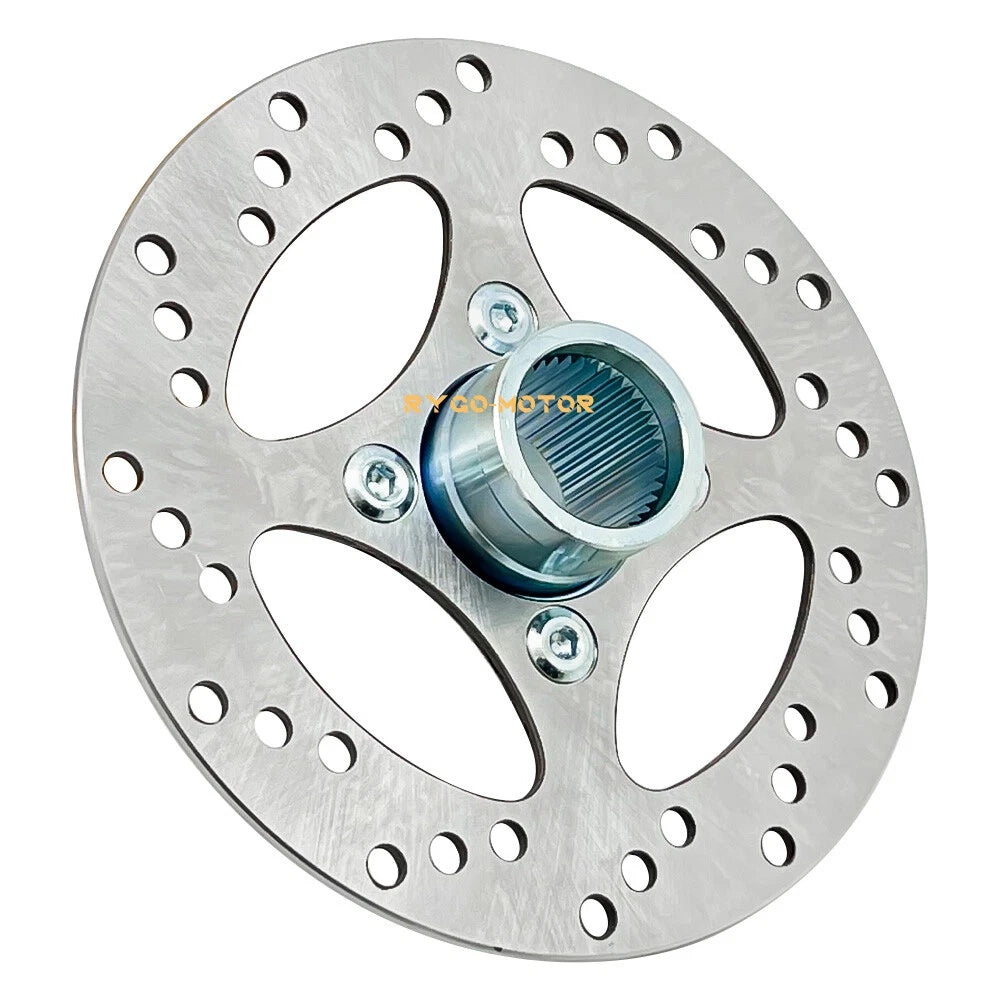 Rear Brake Rotor Disc & Flange Hub for Yamaha Raptor 700 YFM700/700R (2006–2022)