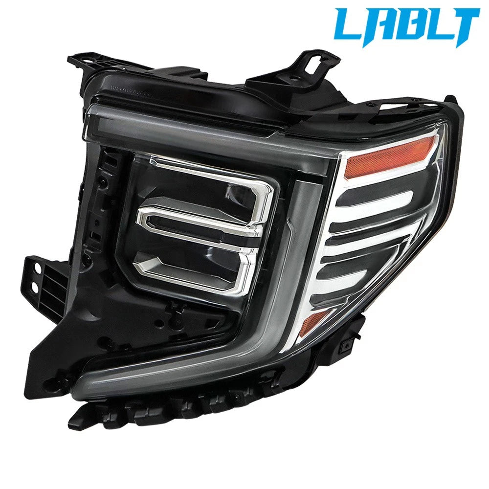 Left Side LED Headlight Assembly for GMC Sierra 1500 SLT/Denali (2022–2024)