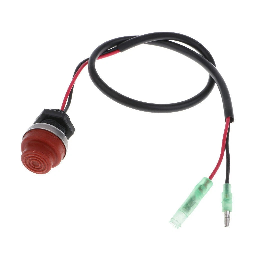 Outboard Engine Stop Switch Keyless Push Button for Marine Boat Yacht