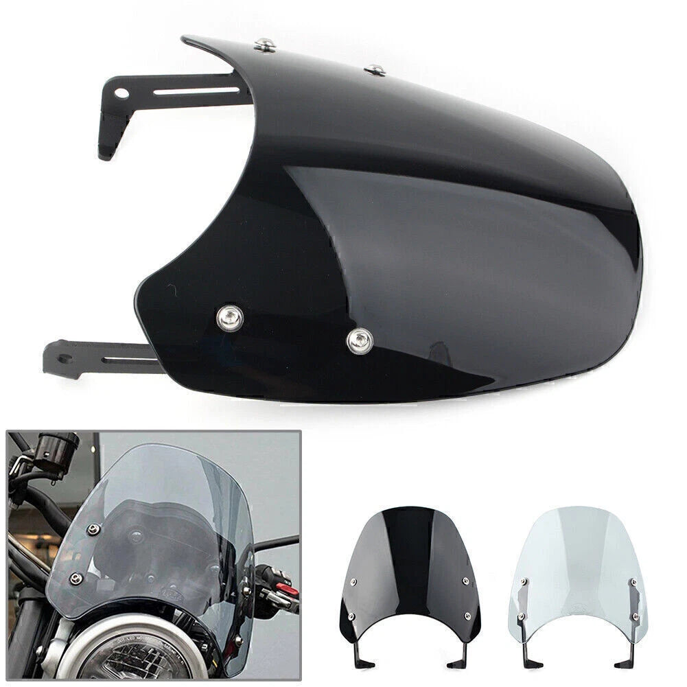 Motorcycle Windshield + Bracket for Scrambler 1200 (2019–2021)