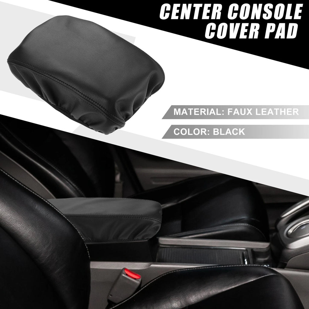 Center Console Armrest Cover Trim for Honda Civic (2022–2023) Black