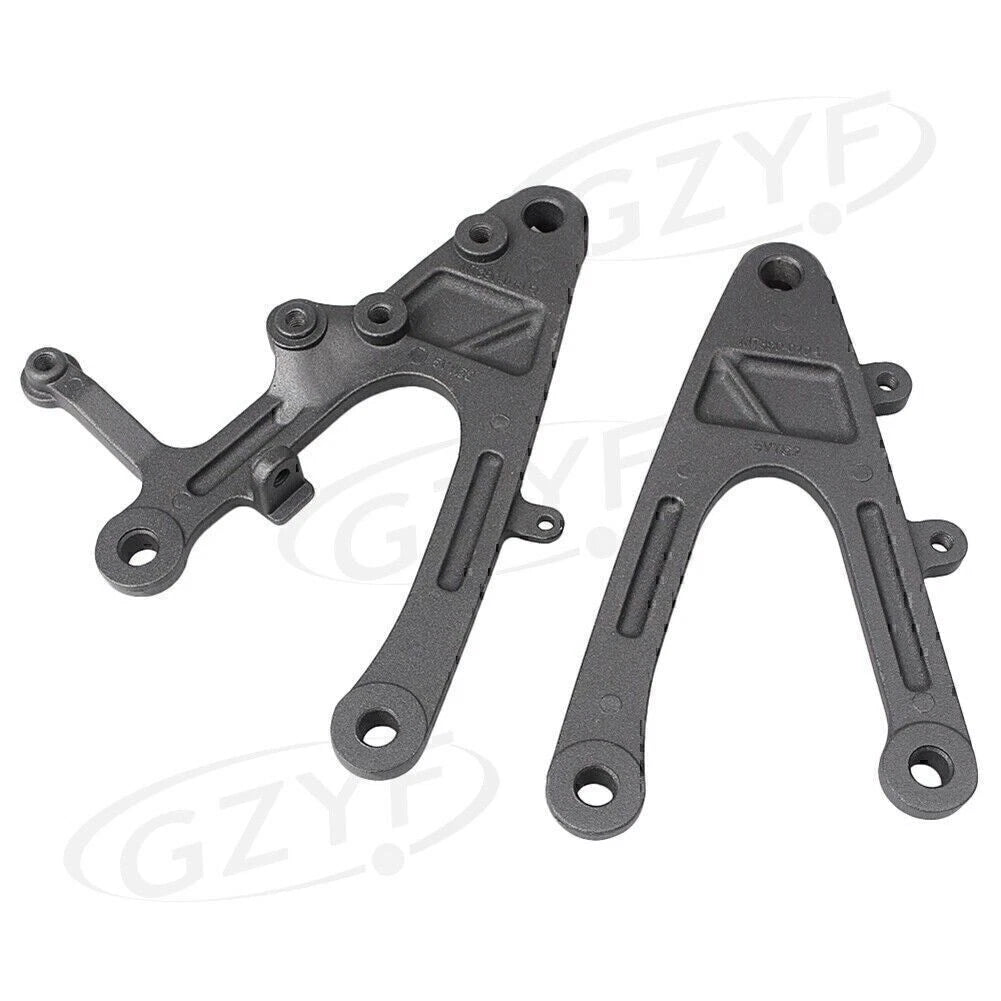 Front Footrests for Yamaha YZF-R1 (2004–2006) Black Alloy Pegs