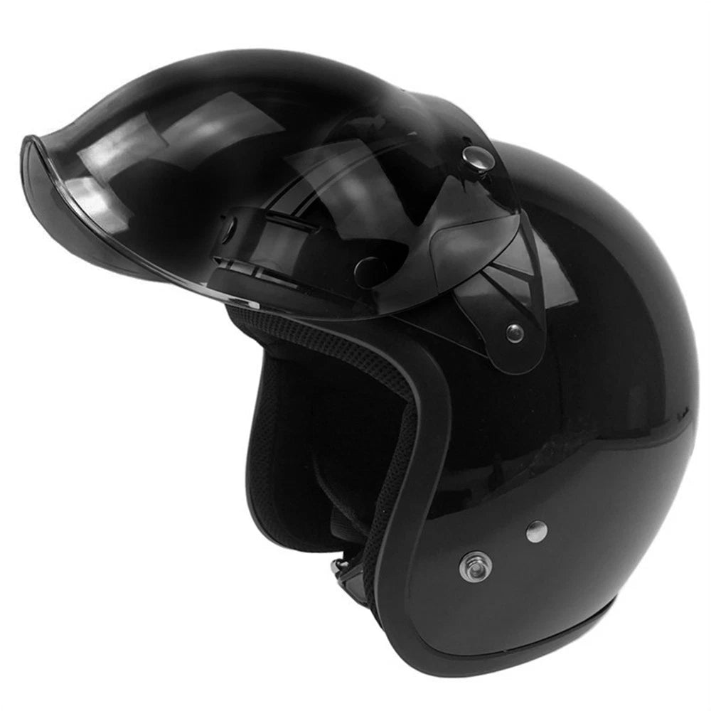 Bubble Visor for Open Face Helmet 3/4 (Vintage Retro)