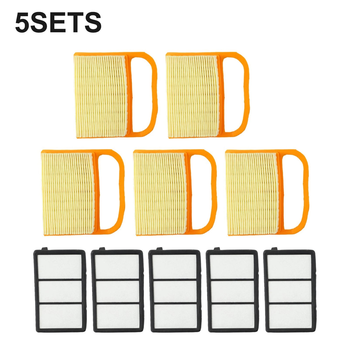 Air Filter Set for Plastic Rotary TS410 TS420
