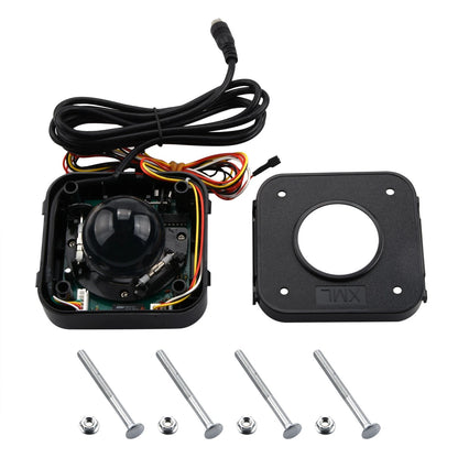 43mm Round Green PS/2 PCB Connector Trackball Mouse for Arcade Game