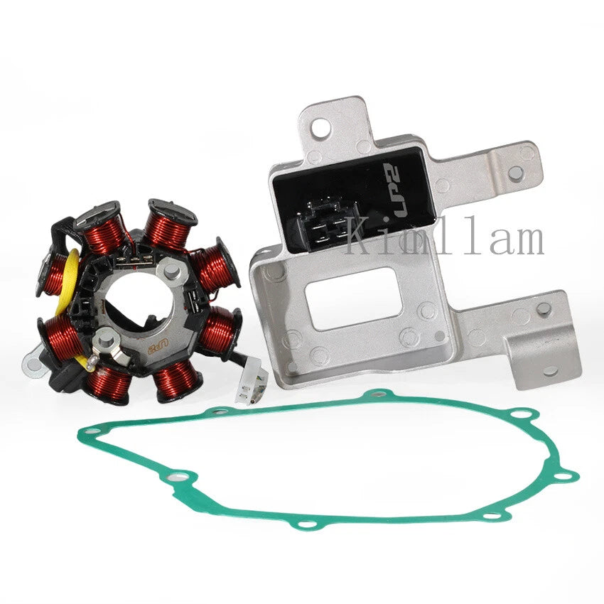 Stator Coil + Rectifier + Gasket for Honda ANF125T (2005–2006)