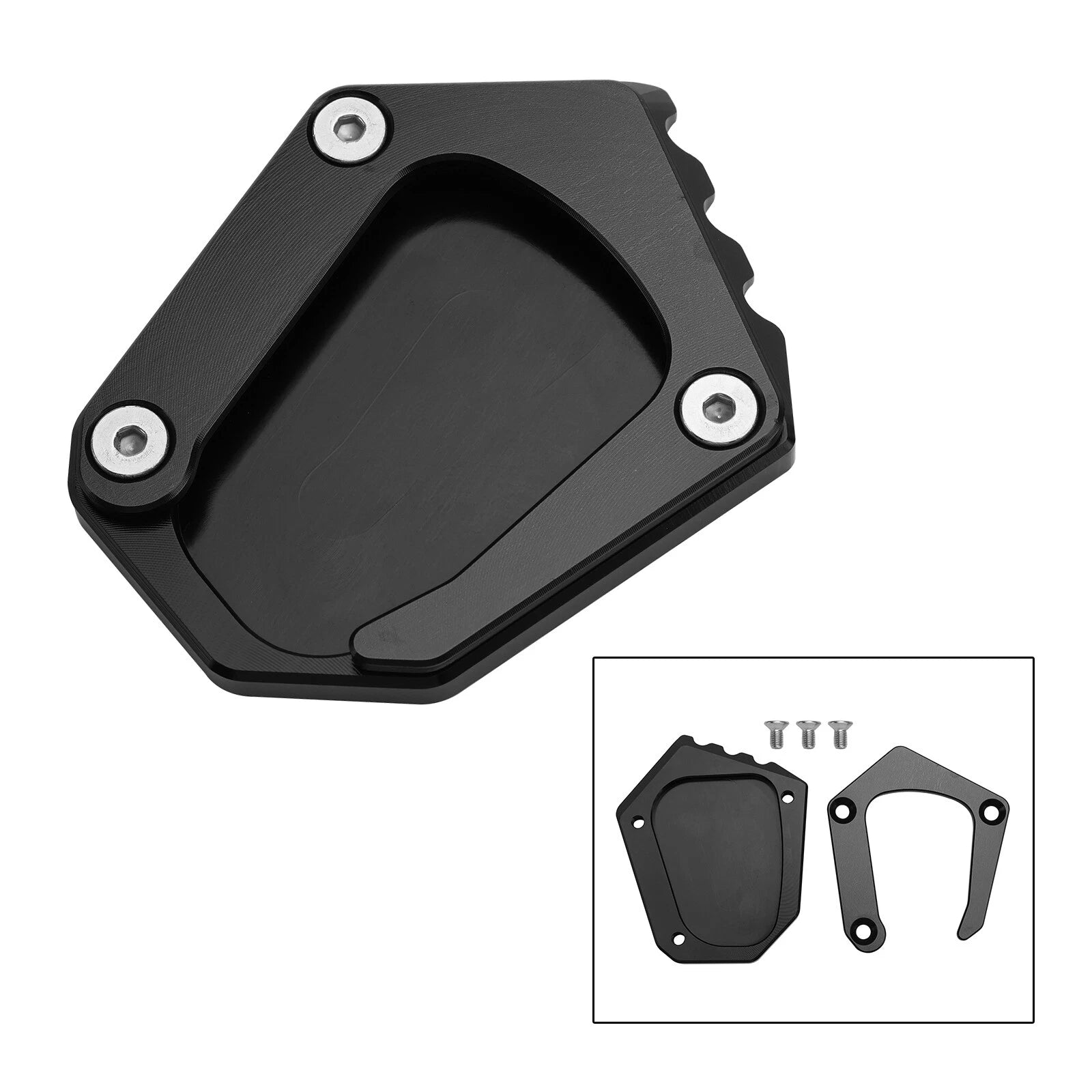 Kickstand Enlarger Plate Pad for BMW K1600 (2016–2022)