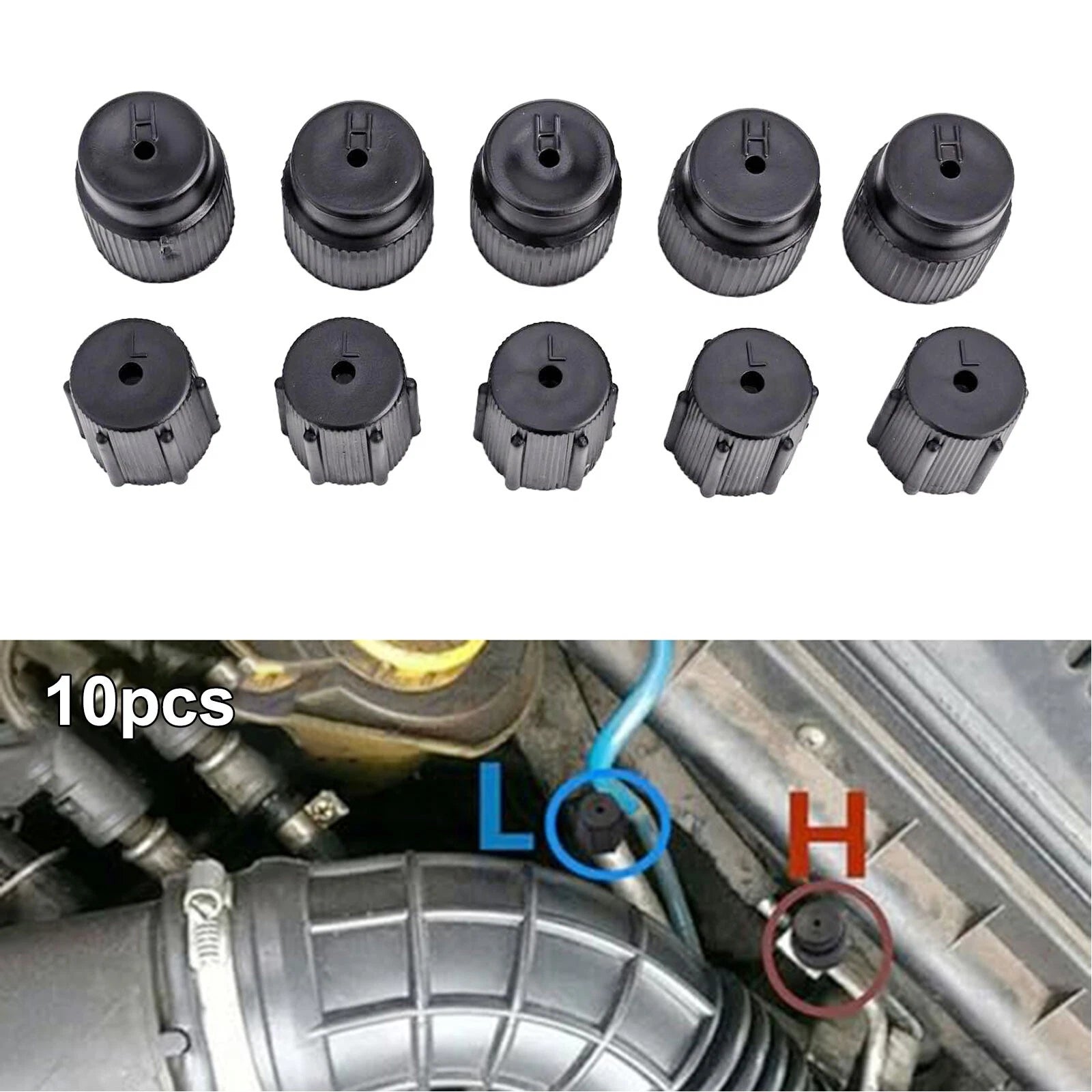 A/C Valve Cap for Air Conditioning (Non-slip Grip)