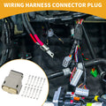 12 Pin Wiring Harness Connector Plug for Harley Davidson (Year Range)