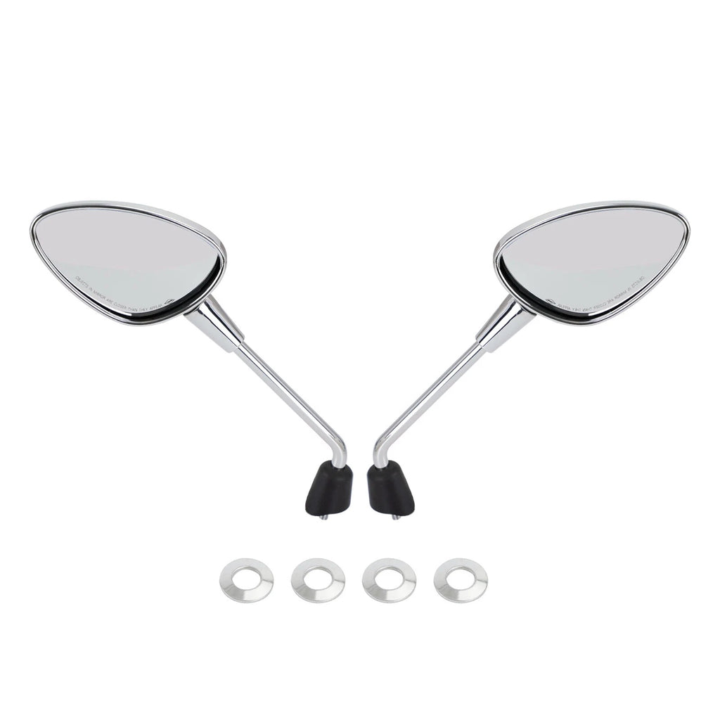 Chrome Mirror Set for Piaggio Vespa Sprint 50 125 150 (2014–Present) CM262001 CM262002