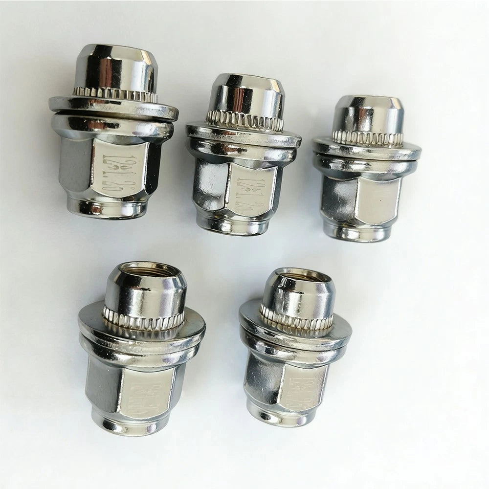 5pcs Wheel Lug Nut Kit 40224-JK00A for Nissan Infiniti (2007–2018)