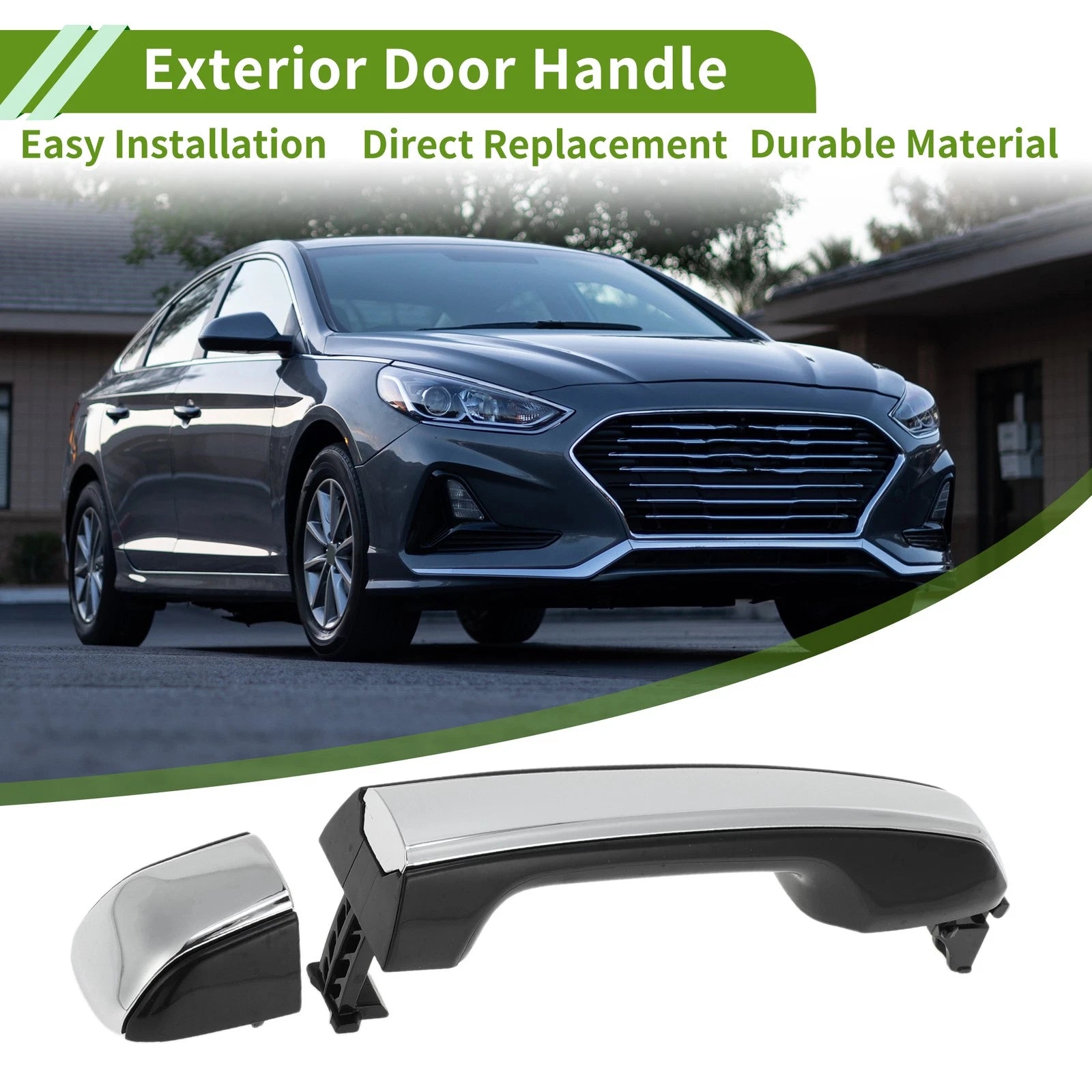 Exterior Door Handle Replacement for Toyota Lexus GX460 4Runner (2010–2021)