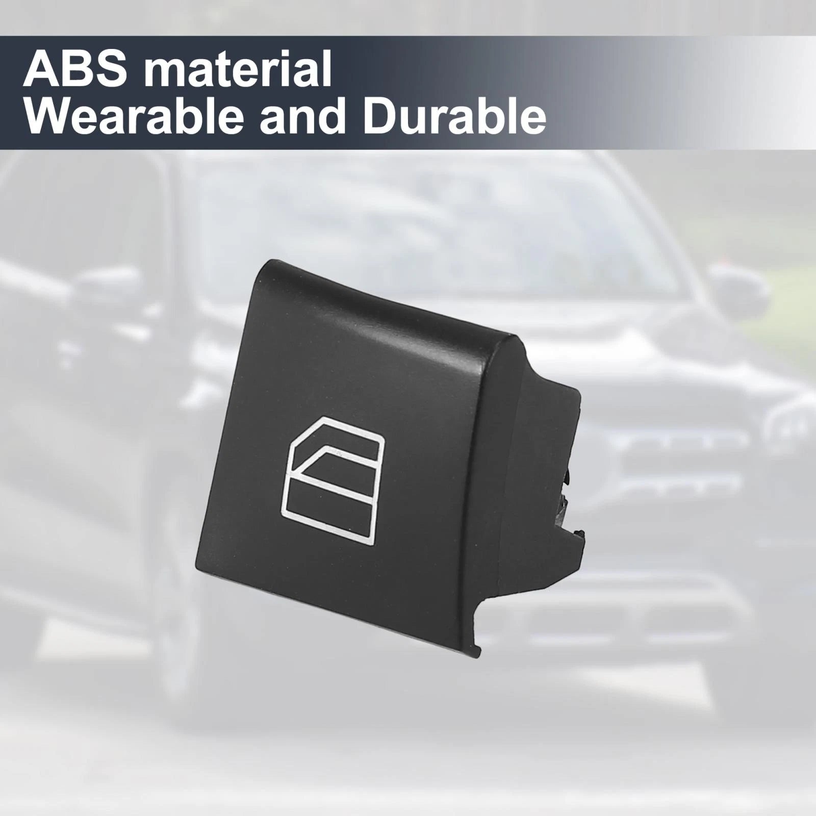 Driver Window Switch Button Cover Replacement Set for Mercedes W164 X164 (2005–2012)