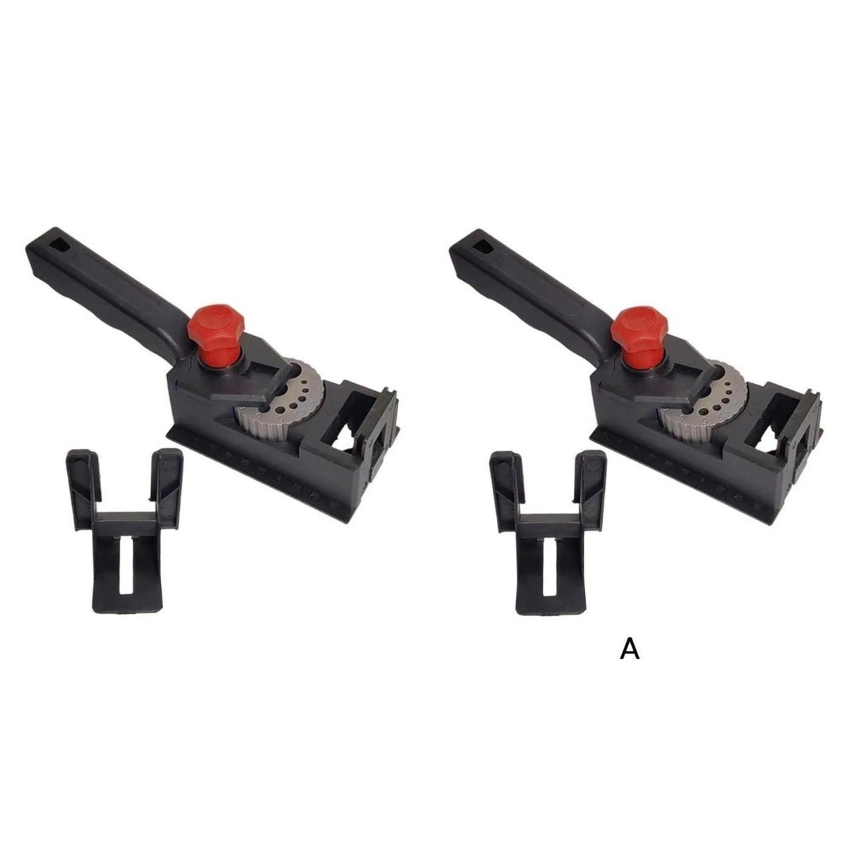 10 Hole Woodworking Drill Guide Jig Kit for Quick Setup and Positioning