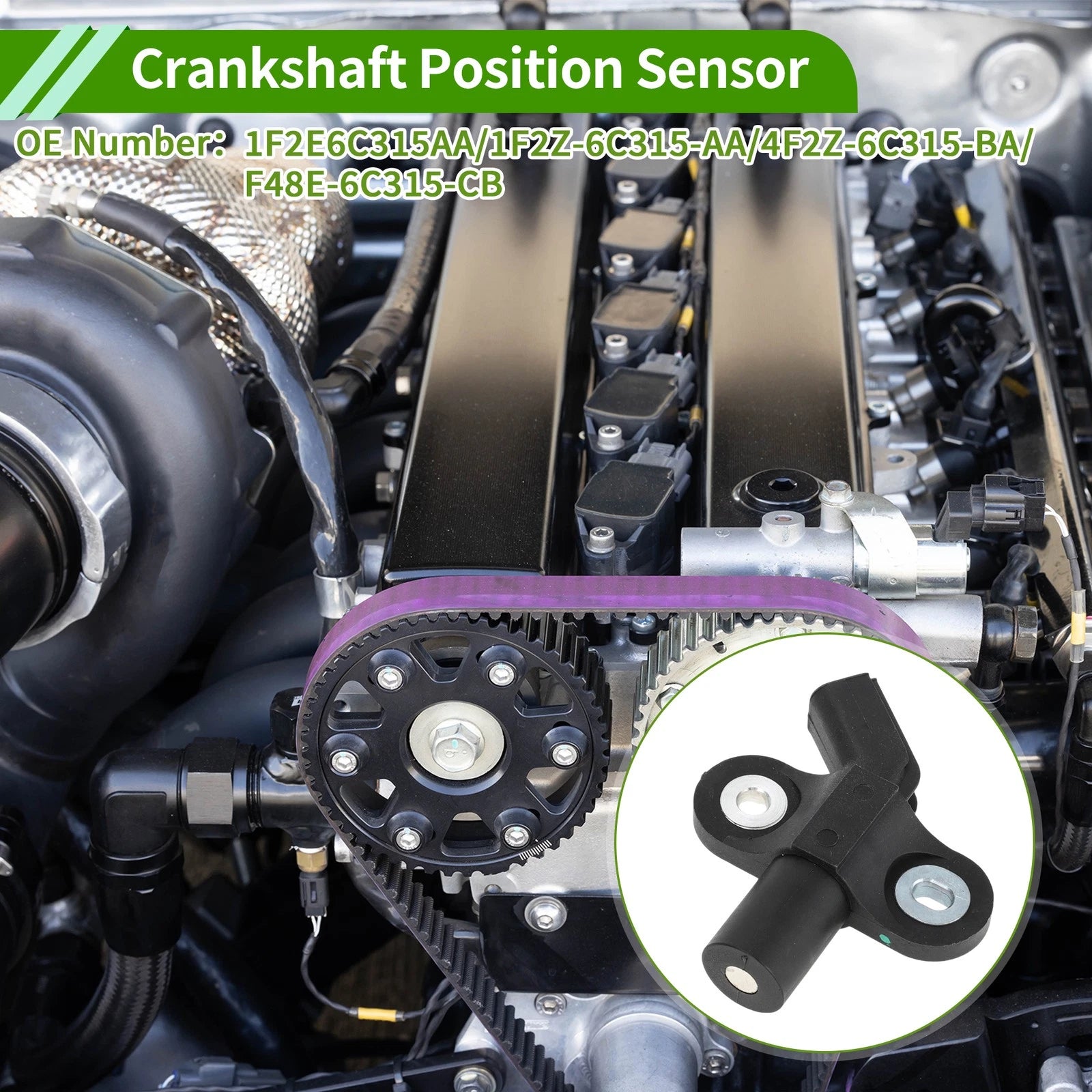 Crankshaft Position Sensor for Ford F-150 (1997–2008) 1F2E6C315AA