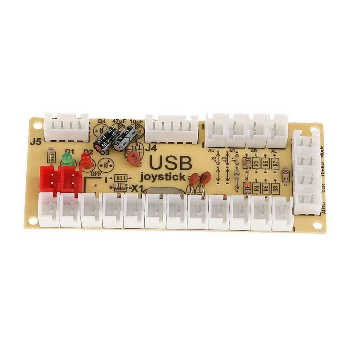 DIY Quimat Zero Delay Arcade USB Encoder Board for Joystick (Mame Jamma PC)