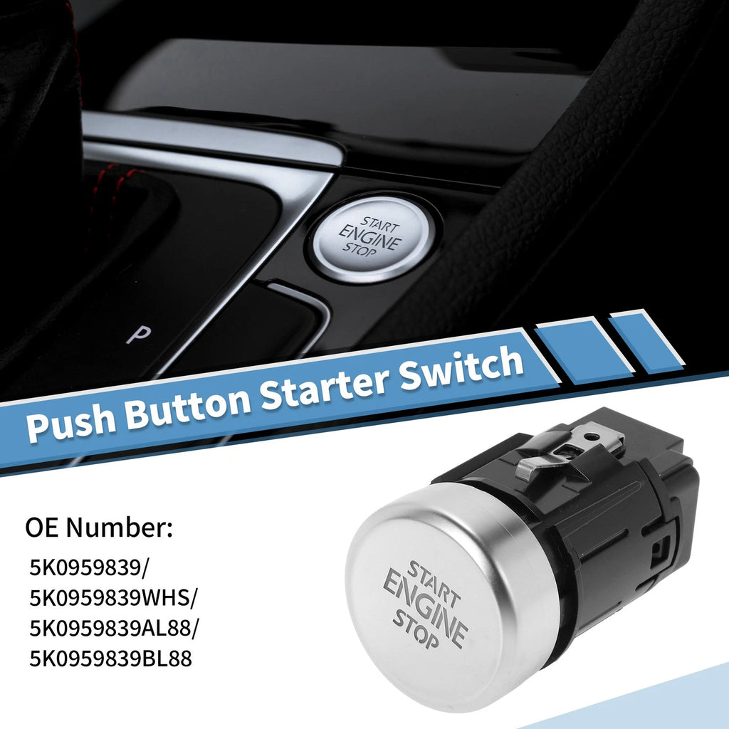 Keyless Ignition Starter Switch for Volkswagen Eos (2011–2016)