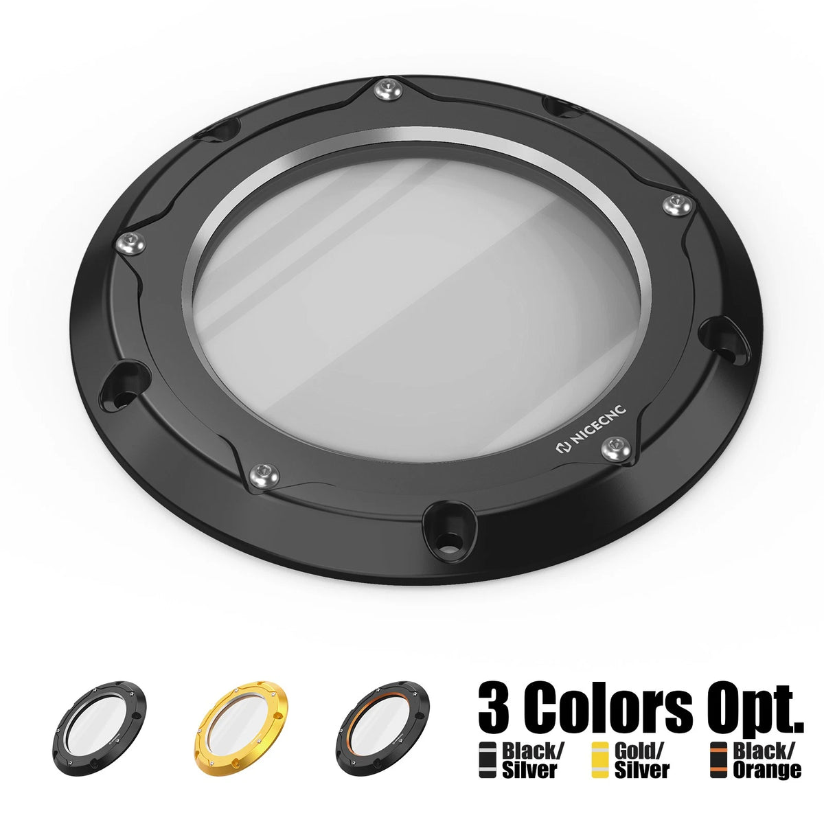 NICECNC Derby Cover Clutch Cover for Harley Tri Glide Ultra FLHTCUTG (2016–2025)