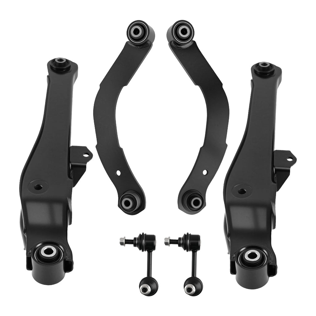 6pc Rear Upper Lower Control Arm for Dodge Caliber Jeep Compass Patriot (2007–2009)