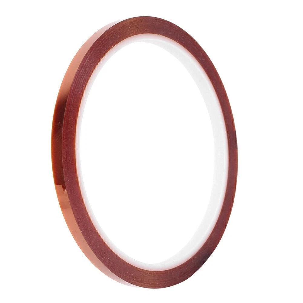 100ft Polyimide Kapton Tape 5mm for Automotive Use (Heat Resistant)