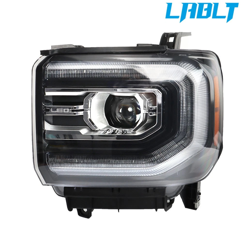 Driver Left Side Headlight Assembly for GMC Sierra 1500 (2016–2018)