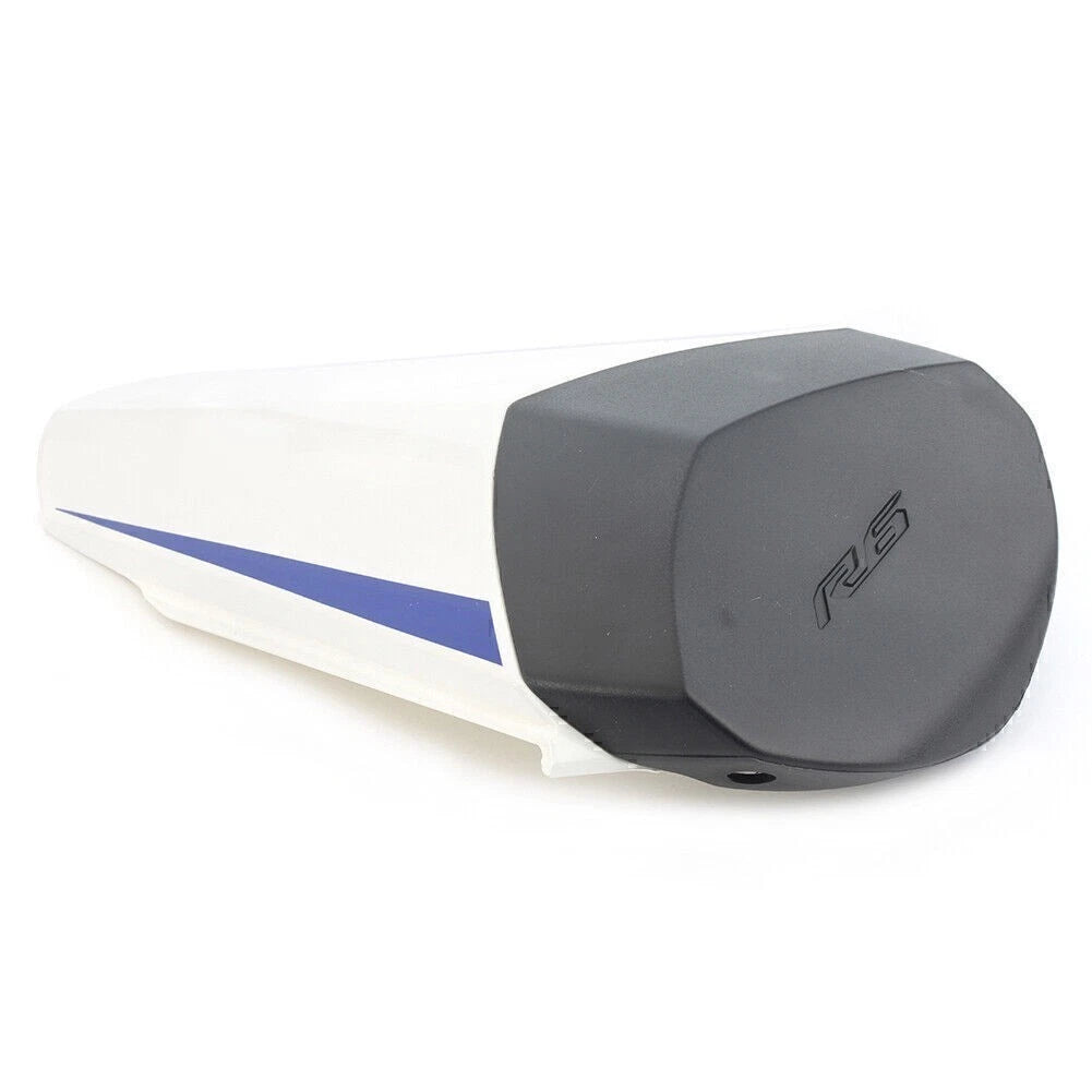 Rear Seat Cover Cowl for Yamaha YZF R6 (2017–2020) White & Blue