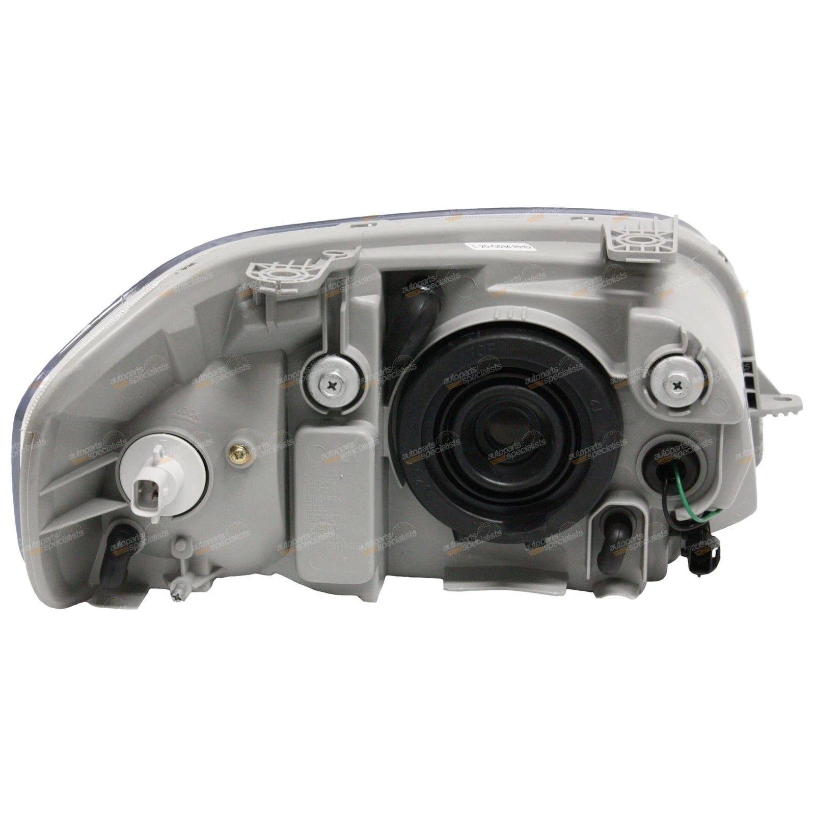 LH Clear Chrome Headlight for Holden Barina TK (2008–2011)