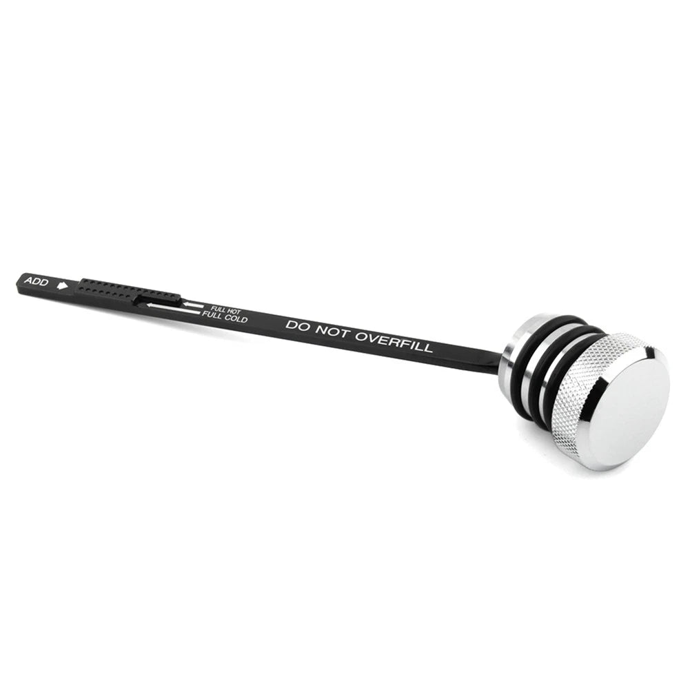 Chrome Oil Tank Dipstick for Harley Davidson Touring (1993–1998)