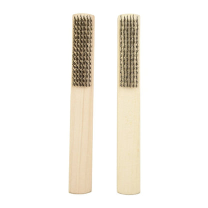 2X Stainless Steel Wire Brushes for Metal Rust Cleaning Tools