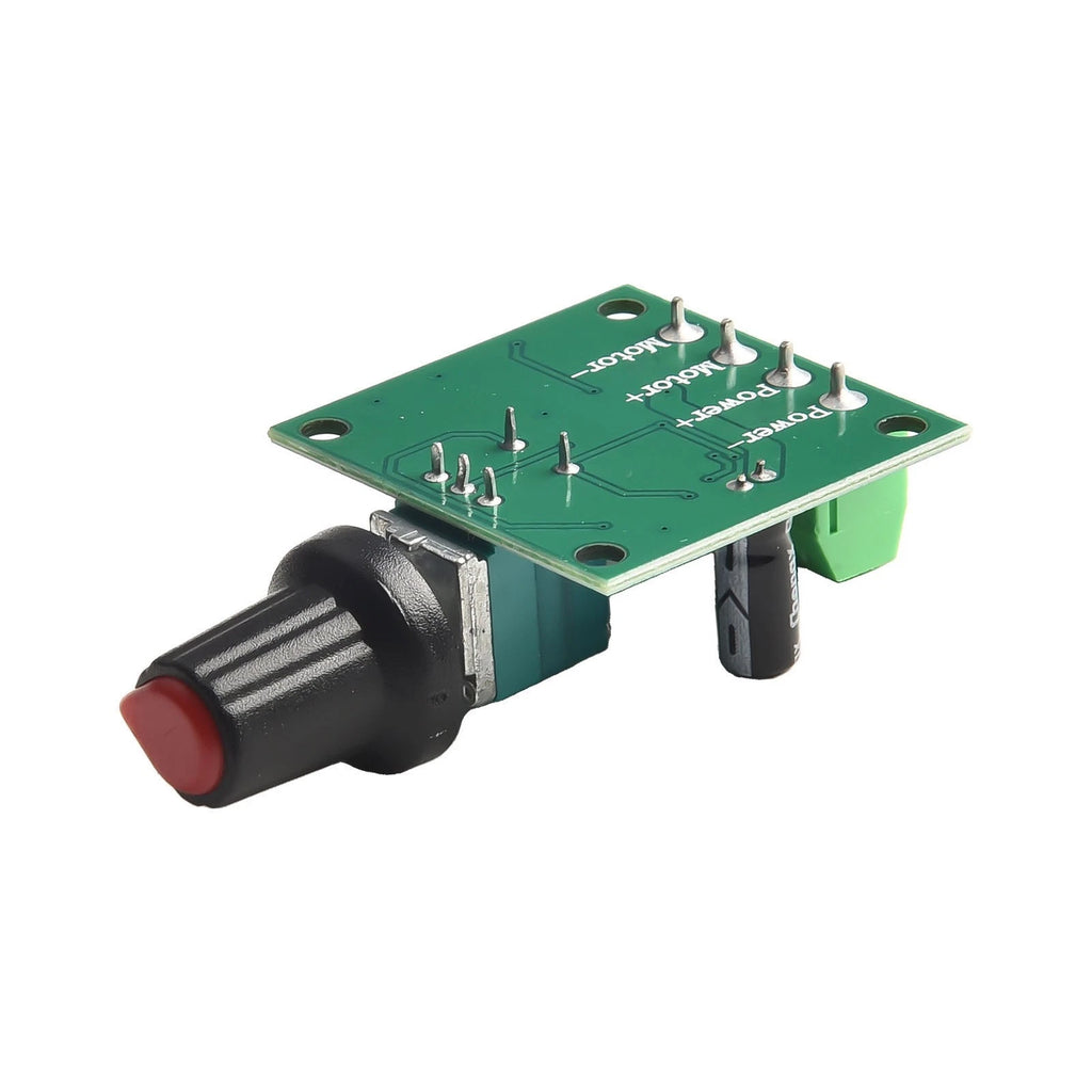 Speed Control Regulator for PWM DC Motors with Indicator Light