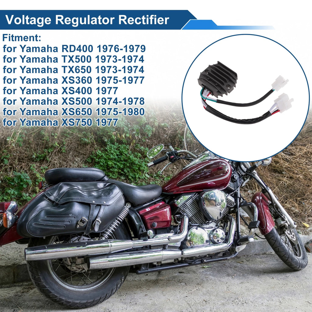 Voltage Regulator Rectifier for Yamaha RD400 (1976–1979) 1L9819105000