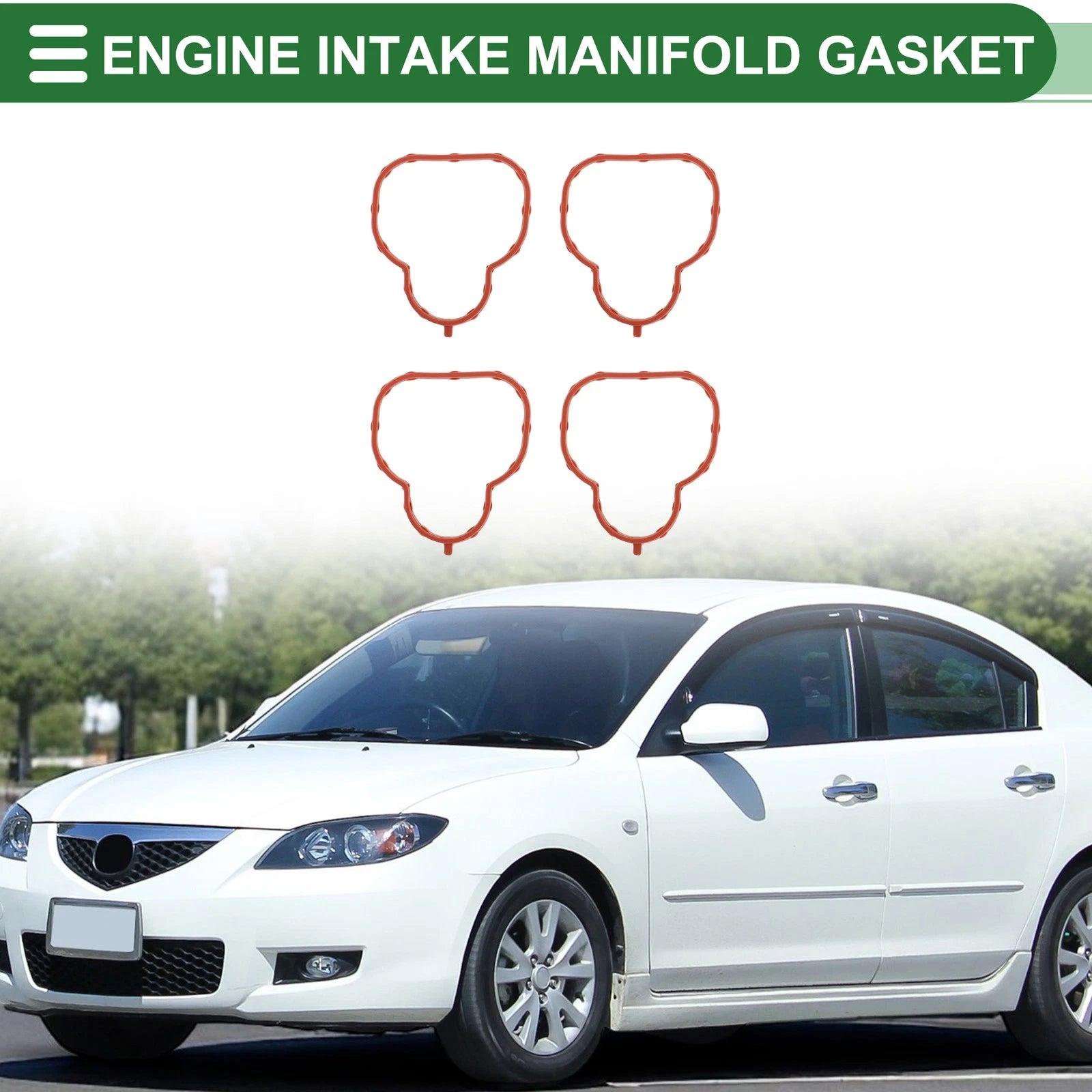 Engine Intake Manifold Gasket Replacement for Mazda 3 (2003–2009)