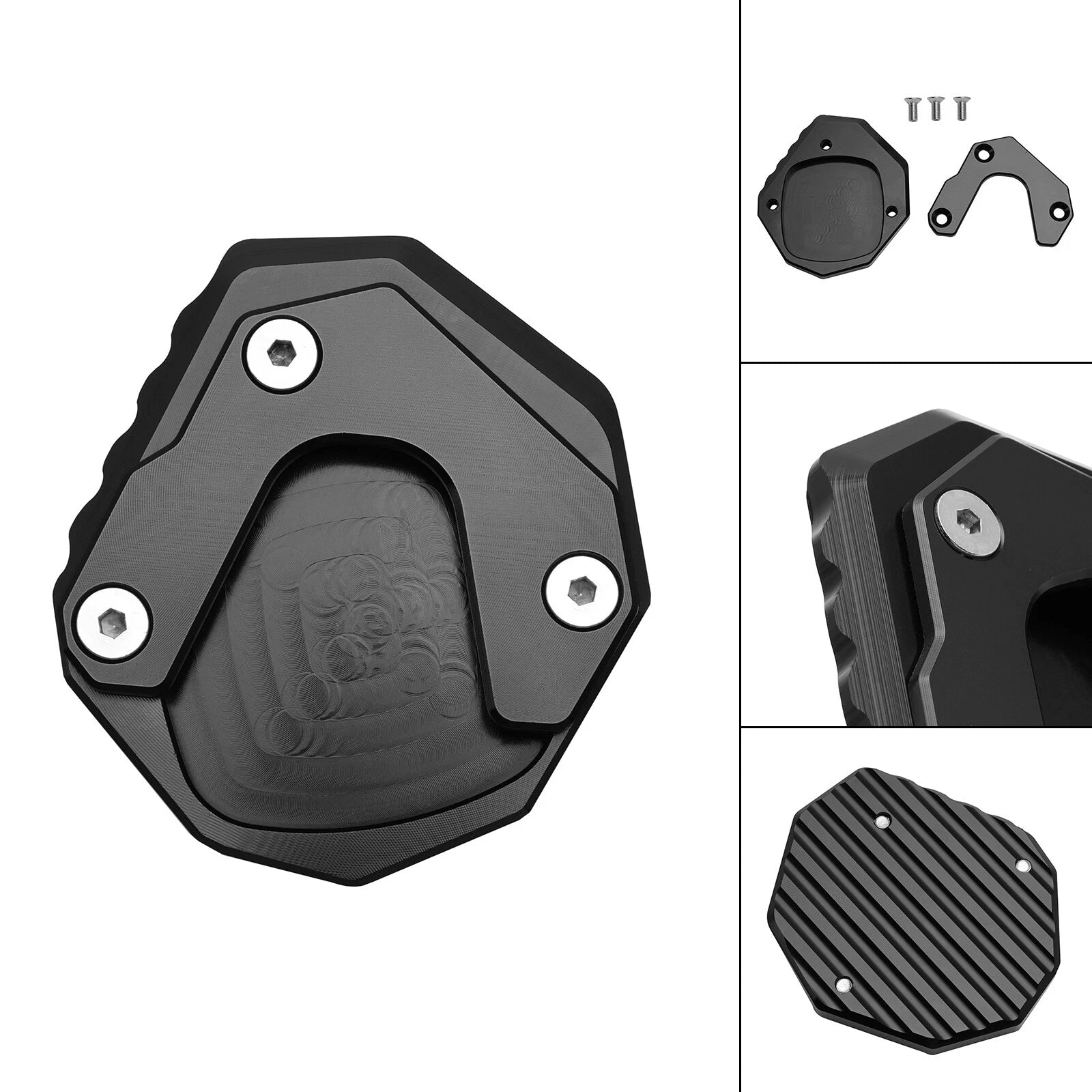 Kickstand Enlarger Plate Pad for Honda XL 750 Transalp CB750 Hornet (2023–2024)