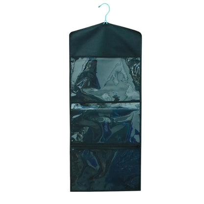 Hanging Storage Bag for Gifts - Clear PVC Material, Lightweight Polyester
