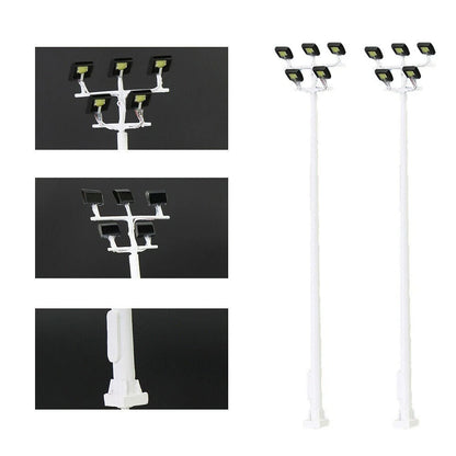 Street Light Set of 2 for N Scale Model Railway (10cm)