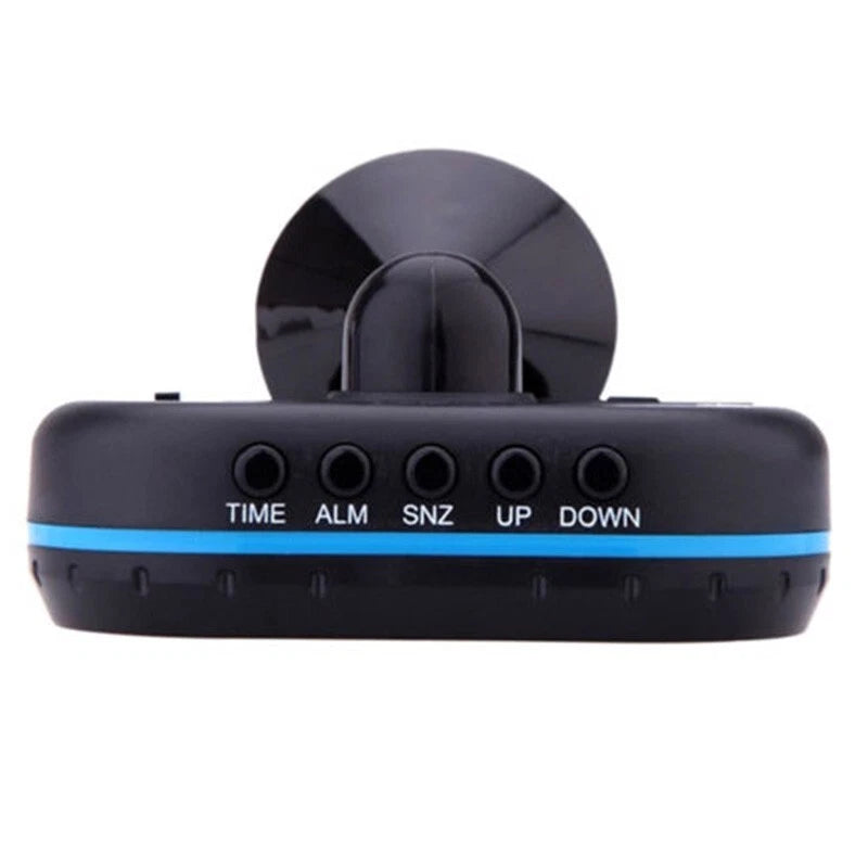 12V Car Clock Thermometer Voltmeter Gauge for Universal Vehicles