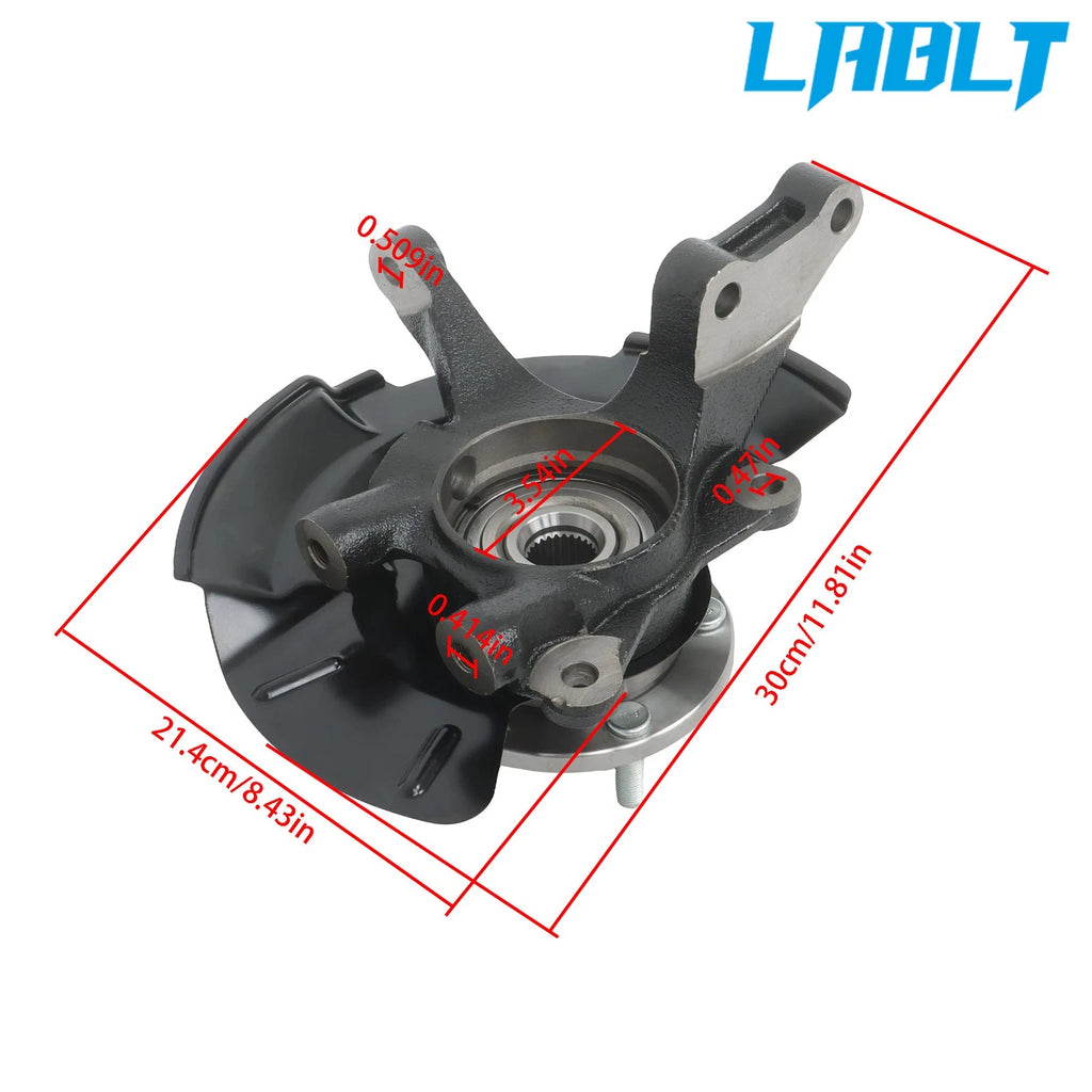 Steering Knuckle Assembly Front Left 517552E000 for Hyundai Tucson (2005–2009)