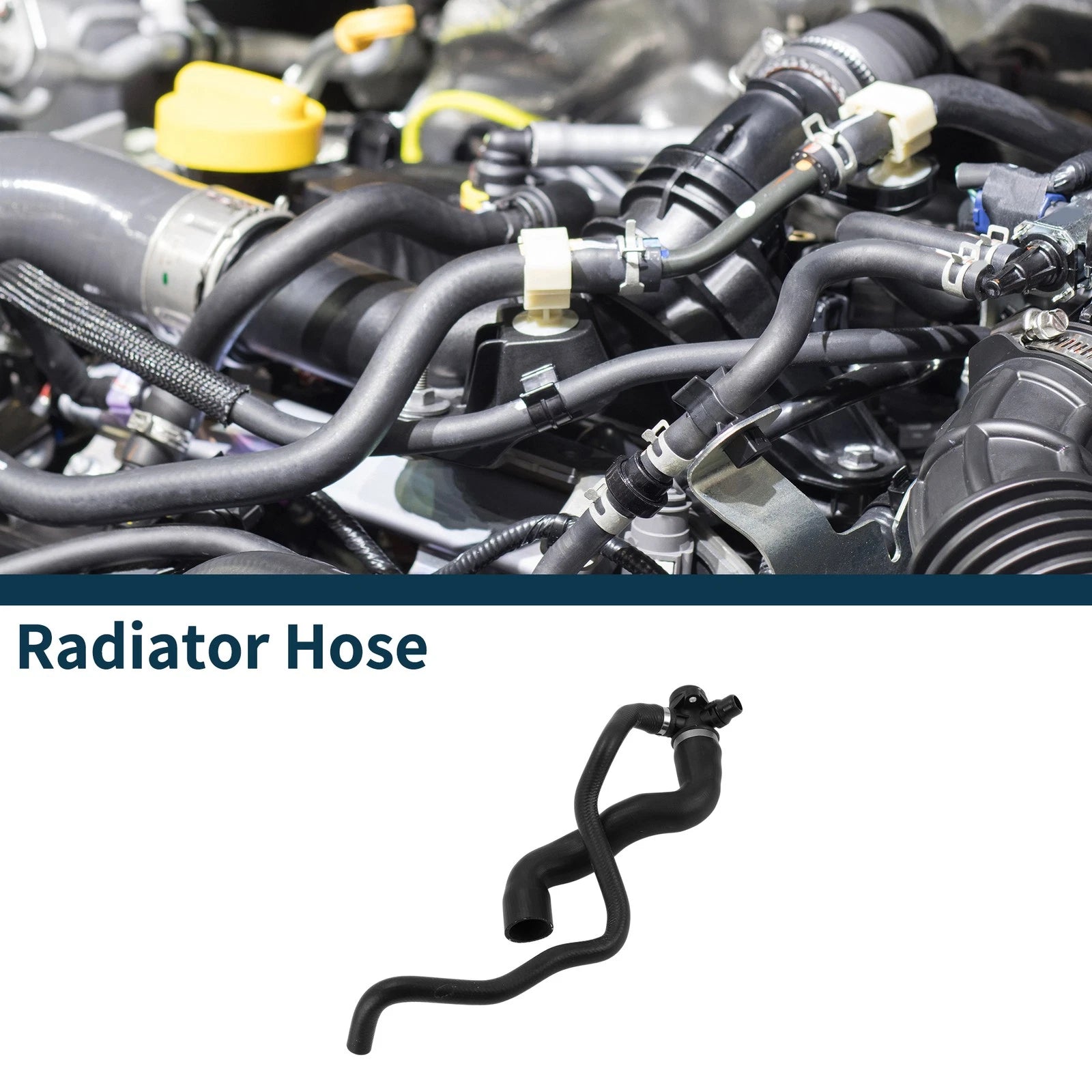 Radiator Hose Replacement for BMW X1 E84 (2009–2015) Rubber Coolant Pipe