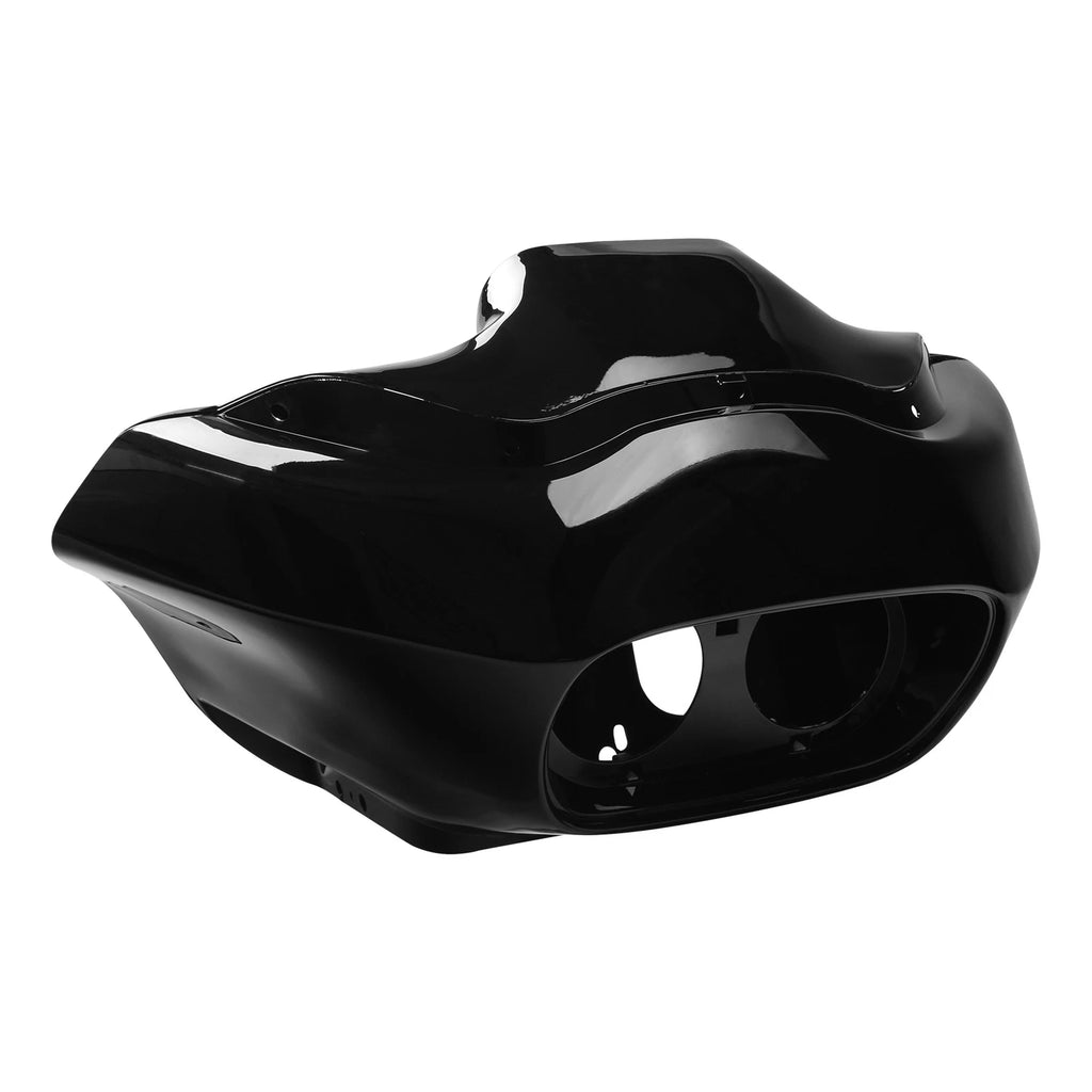 Inner & Outer Fairing Windshield & Trim for Harley Road Glide (1998–2013) Black