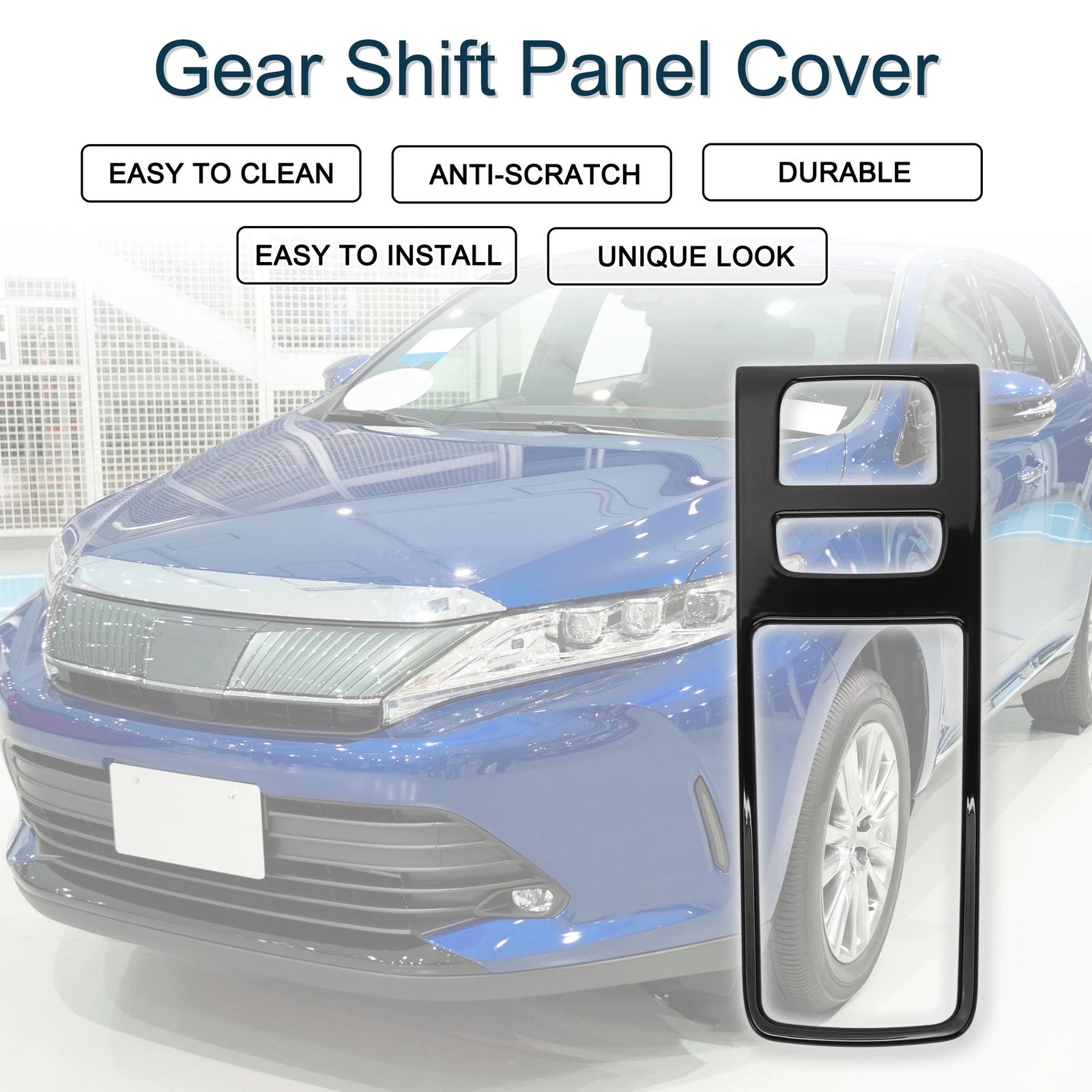 Gear Shift Panel Cover Replacement for Toyota Harrier 80 Series (1997–2003)