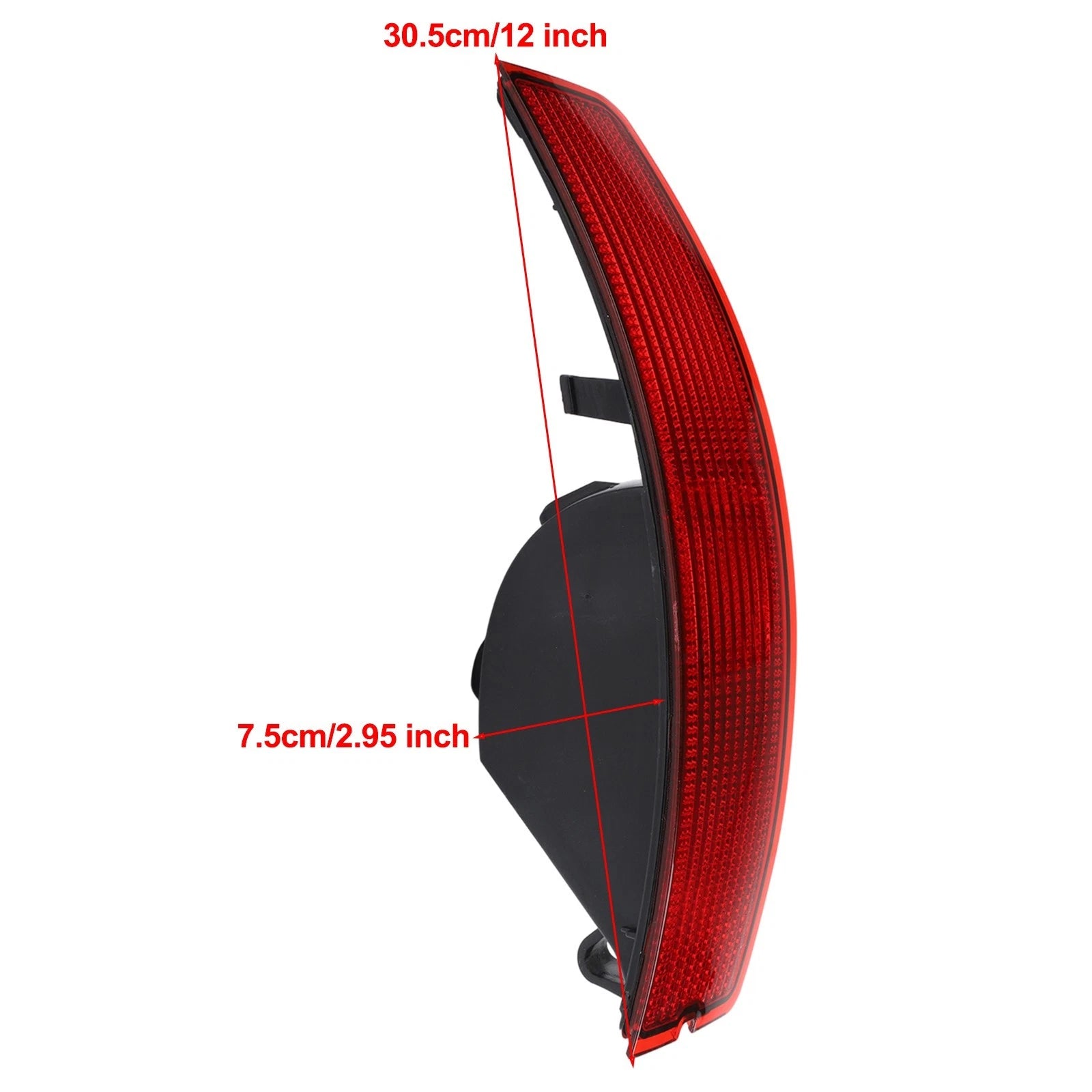 Left Side Rear Bumper Reflector Lens for Volvo XC90 (2007–2014)