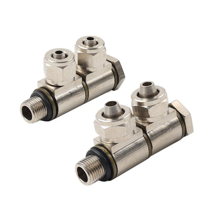 Air Valve Metal Connector for Tire Changer Machine (6mm, 8mm)