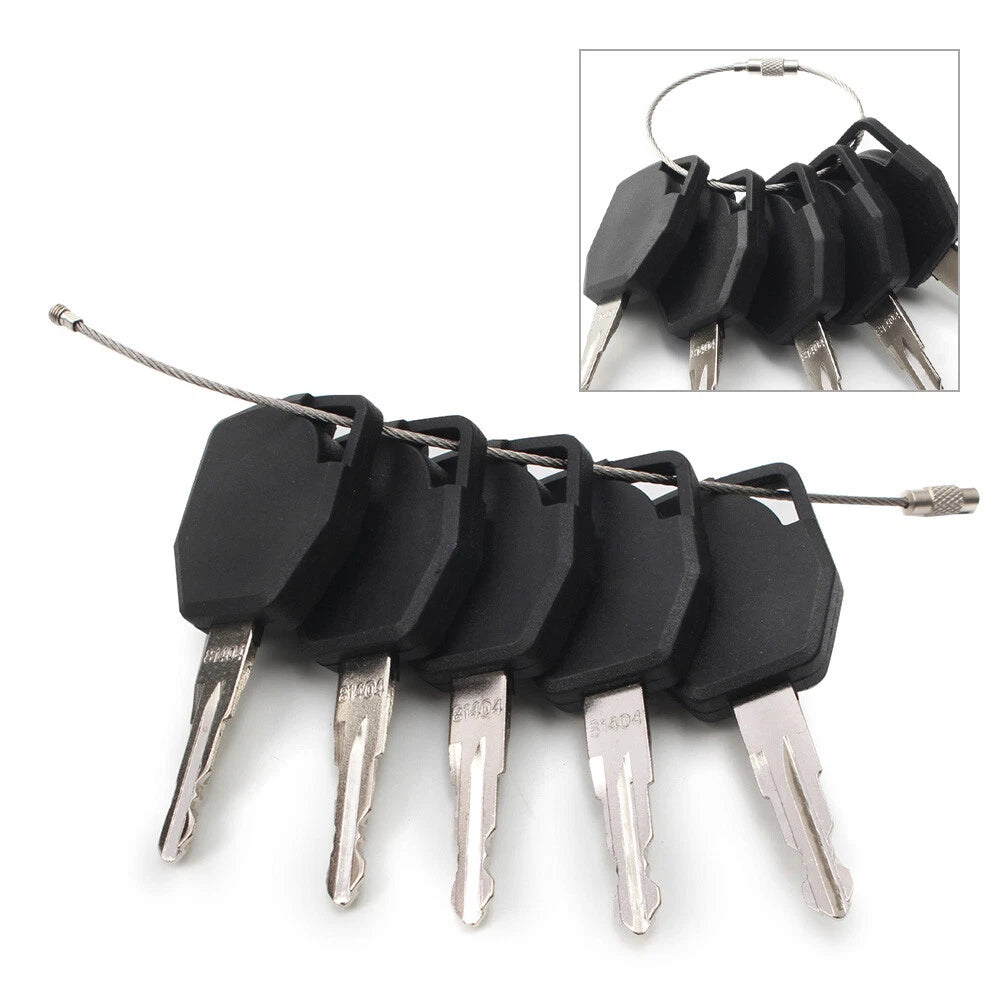 5PCS Ignition Keys for JCB Backhoe 760 820 860 880 970 980 (N/A)