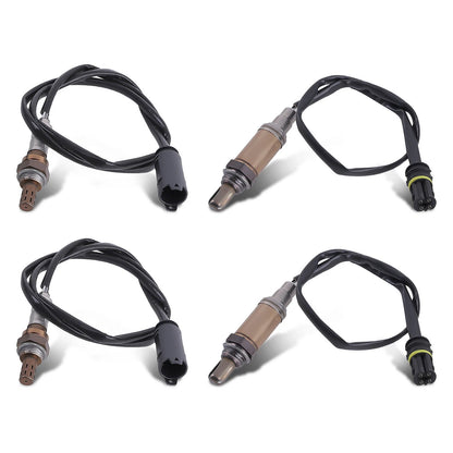 4X O2 Oxygen Sensor for BMW E46 323i 325i 328i 330i 525i X3 X5 (1998–2006)