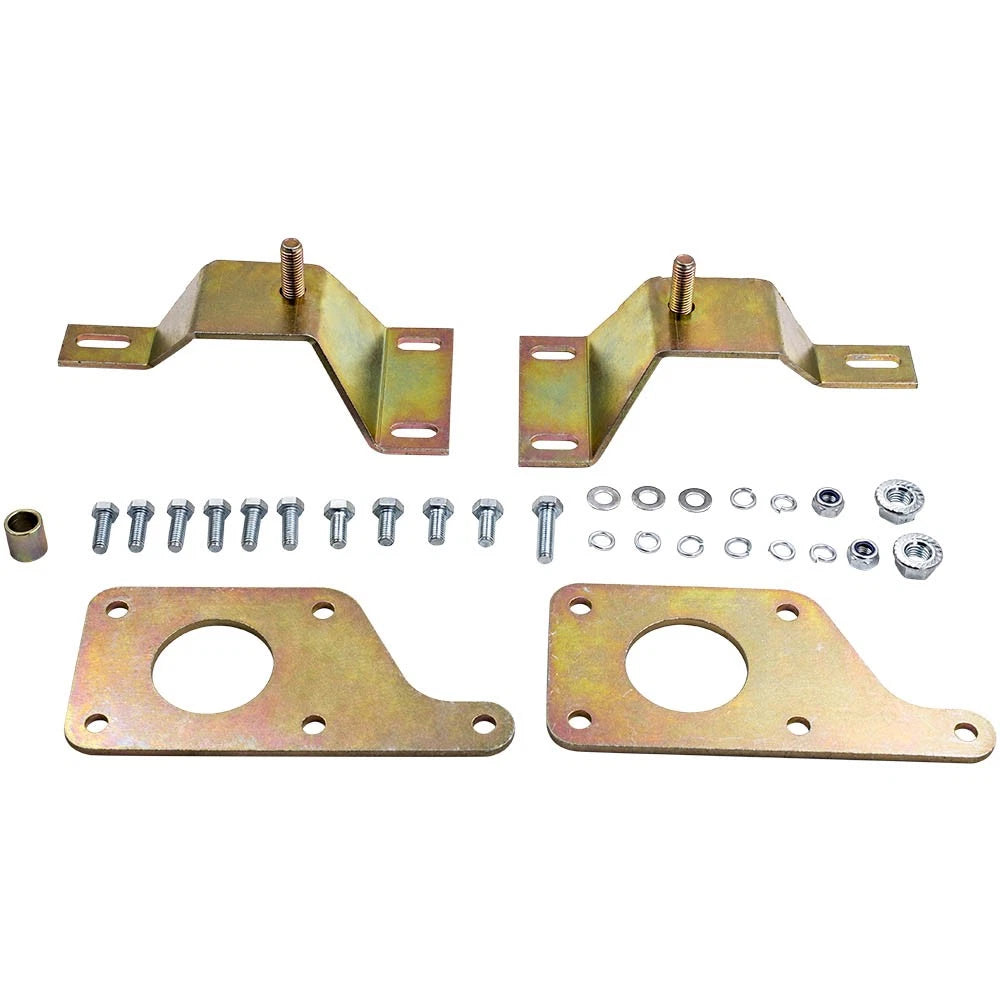 Swap Adapter Plates w/4.6 Solid Motor Mounts for Ford Mustang (1979–2004)