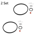 Set of 2 Replacement Carburetor Needle Seat Kit for Tecumseh 631021 631021A 621021B