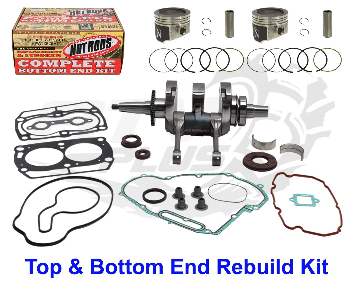 Engine Rebuild Kit for Polaris Ranger 700 4x4 (2005–2009) - Crankshaft, Pistons, Gaskets