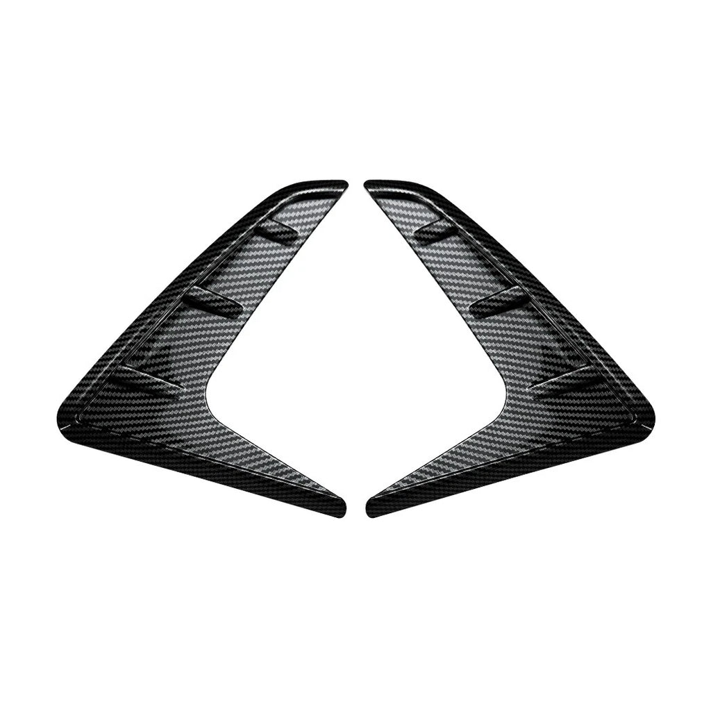 2X Carbon Look Side Fender Vent Duct Trim for BMW 3-Series G20 G21 (2019–Present)
